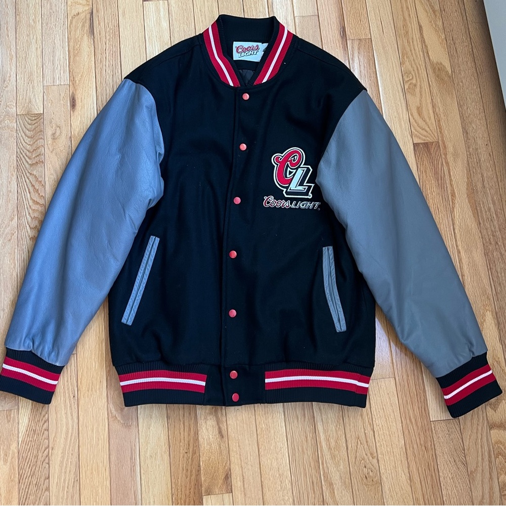 Men’s Coors Light Vintage Letterman Jacket